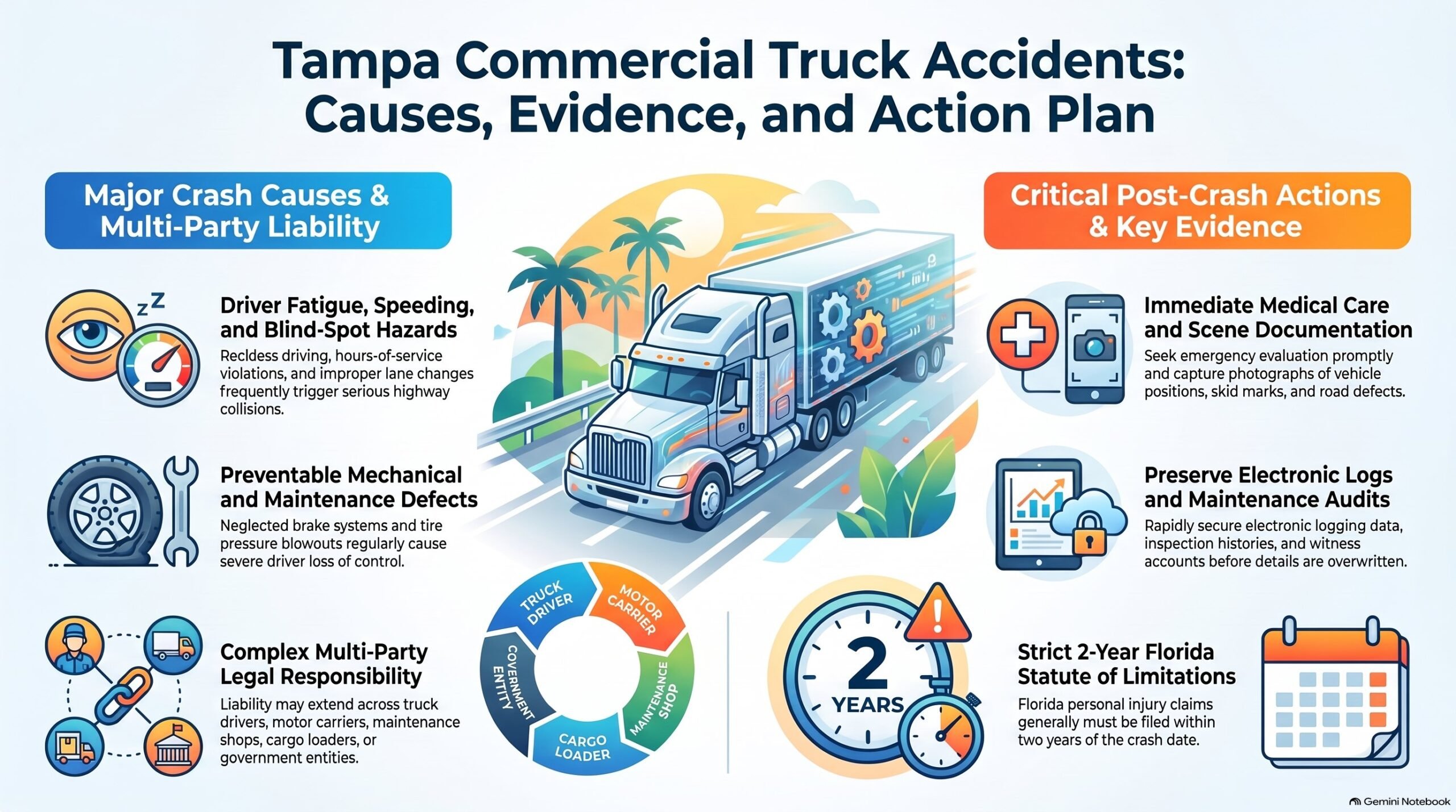 Tampa Commercial Truck Accident Guide